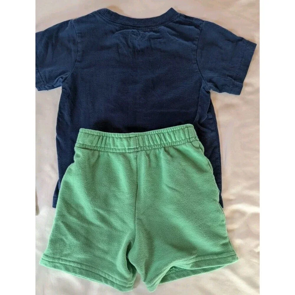 Boys Size 2T Summer Clothing Lot 6 Piece Carter's Polo Children's Place - Picture 3 of 13